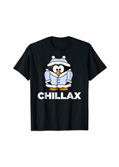 Penguin T Shirt - Cool funny cute Chillax animal tee shirts