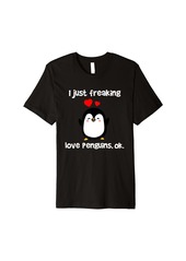 Wildlife Penguin Kawaii Premium T-Shirt