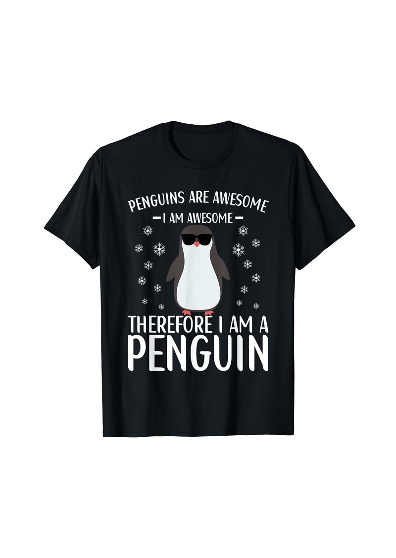 Penguins Are Awesome Penguin Lover for Women Men Kids T-Shirt