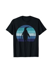 Retro Antarctic Animal Bird Penguin T-Shirt