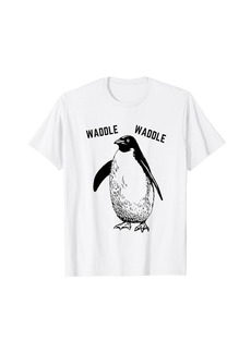 Waddle Waddle Penguin Shirt Cute Funny Penguin T-Shirt