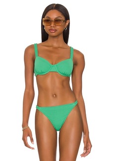 Peony Swimwear Holiday Bikini Top