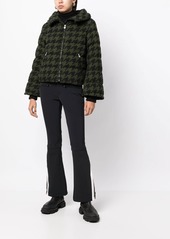Perfect Moment houndstooth-print padded jacket