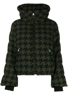 Perfect Moment houndstooth-print padded jacket