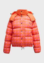 Perfect Moment Moment II Houndstooth Puffer Jacket 