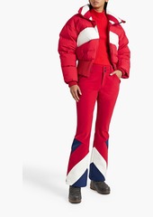 Perfect Moment - Bootcut striped ski pants - Red - L