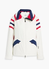 Perfect Moment - Clemency striped ski jacket - White - XL