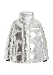 Perfect Moment - Oversized Metallic Down Jacket - Metallic - S - Moda Operandi