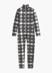 Perfect Moment - Star jacquard-knit wool ski suit - Black - L