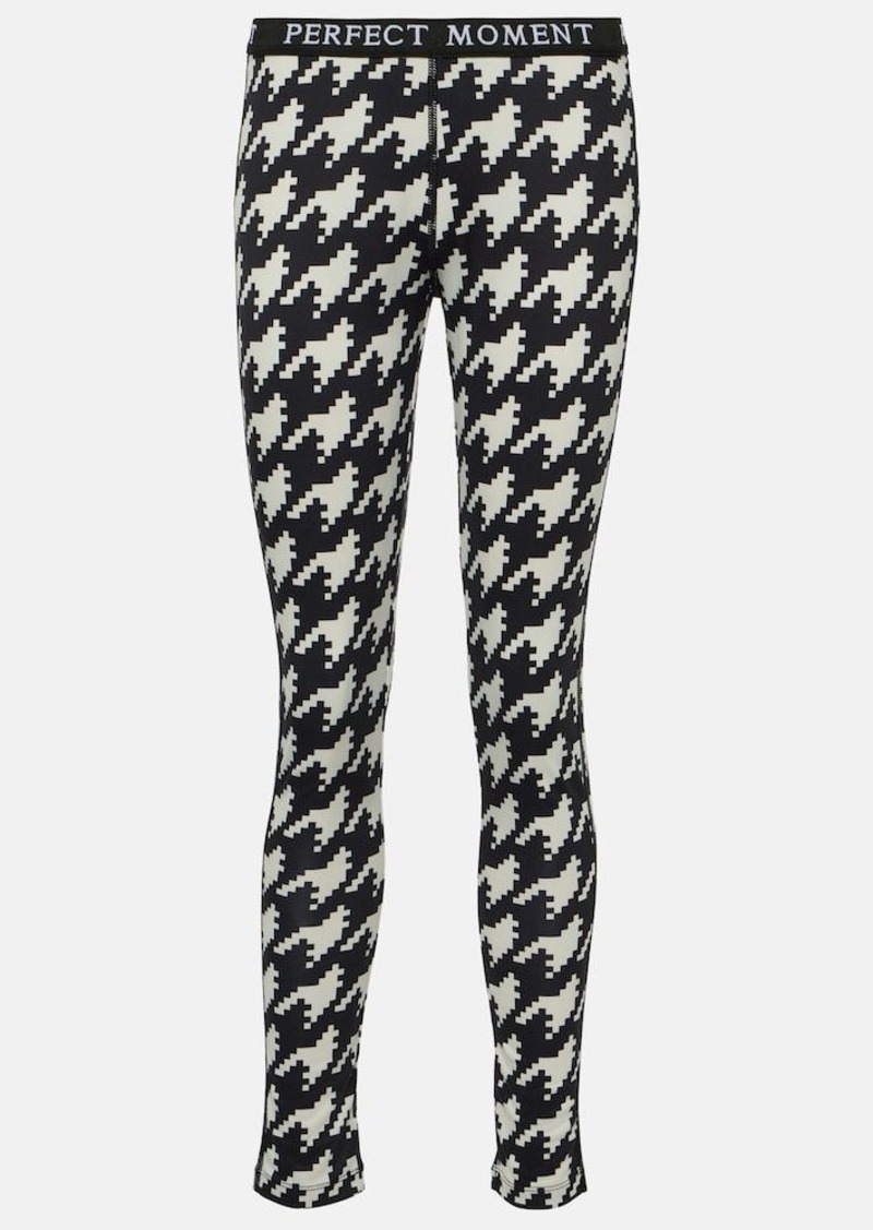 Perfect Moment Checked leggings