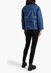 Perfect Moment - Corentine embroidered denim ski jacket - Blue - XS