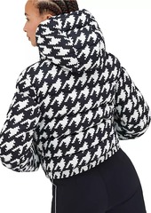 Perfect Moment Polar Houndstooth Down Puffer Jacket