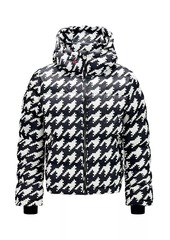 Perfect Moment Polar Houndstooth Down Puffer Jacket