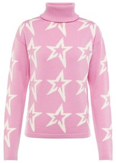 Perfect Moment Star Dust intarsia wool sweater