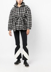 Perfect Moment Star Gingham puffer jacket