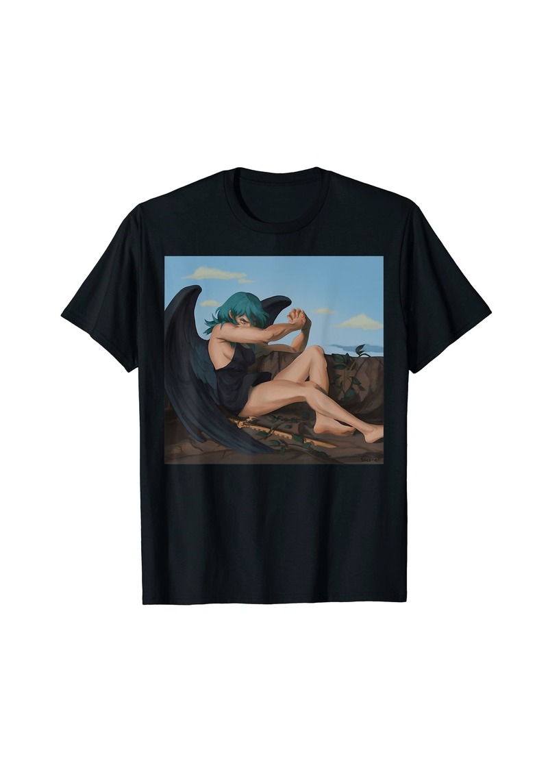 Perry Ellis Byleths Fallens Demon Women T-Shirt