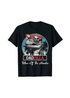 Perry Ellis Dadzilla Dinosaur Men Glasses Retro Vintage Fathers Day T-Shirt