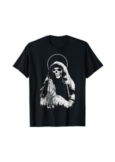 Perry Ellis DEATH For Men Women Praying La-Santa Muertes T-Shirt