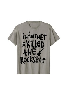 Perry Ellis Internet Killed Funny Rockstars For Men Women T-Shirt