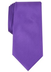 Men's Perry Ellis Satin Solid Tie - Silver