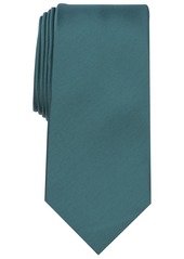 Men's Perry Ellis Satin Solid Tie - Silver