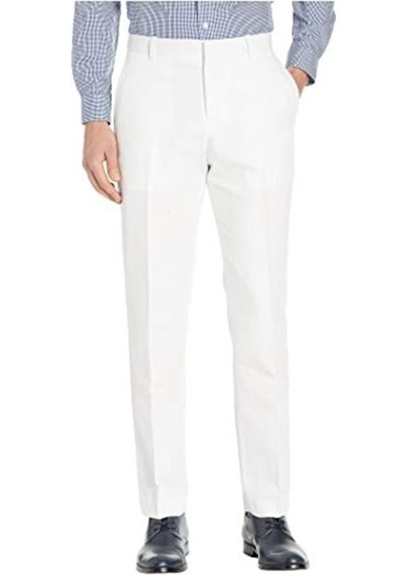 Perry Ellis Modern Fit Linen Dress Pants