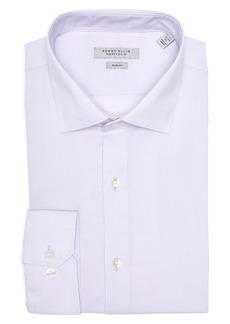 Perry Ellis Luxe Slim Fit Solid Dress Shirt in Lilac at Nordstrom Rack