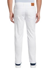 Perry Ellis Men's Anywhere Slim-Fit Stretch Dobby Pants - Bright White