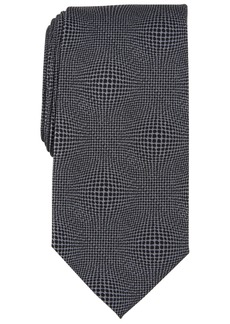 Perry Ellis Men's Barden Geo-Print Tie - Black