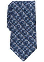 Perry Ellis Men's Chandler Geometric-Print Tie - Navy