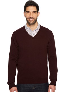 Perry Ellis Men's Classic Solid V-Neck Sweater