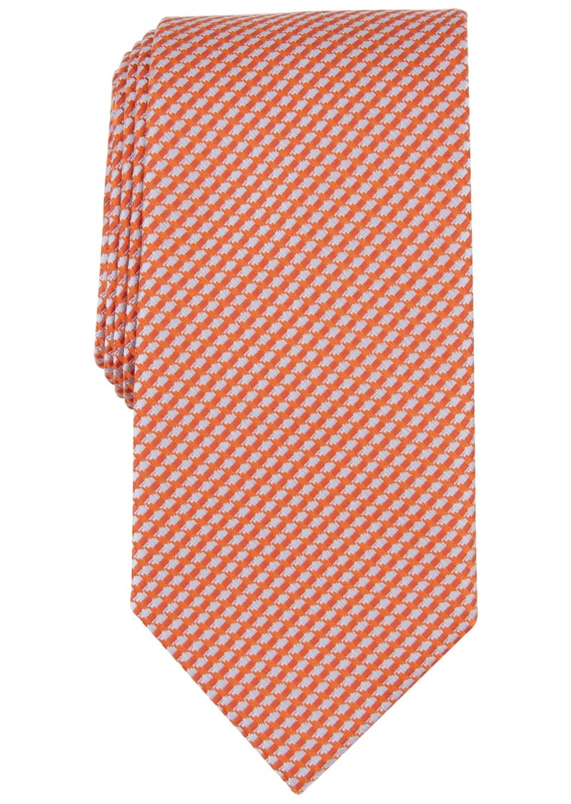 Perry Ellis Men's Cutler Mini-Dot Tie - Orange