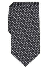 Perry Ellis Men's Haine Mini-Chevron Tie - Black