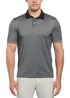 Perry Ellis Men's Icon Polo Shirt With Solid Breathable Moisture-Wicking Fabric (Sizes Small-5Xl)