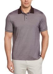 Perry Ellis Men's Icon Polo Shirt With Solid Breathable Moisture-Wicking Fabric (Sizes Small-5Xl)