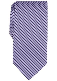 Perry Ellis Men's Keen Stripe Tie - Lilac