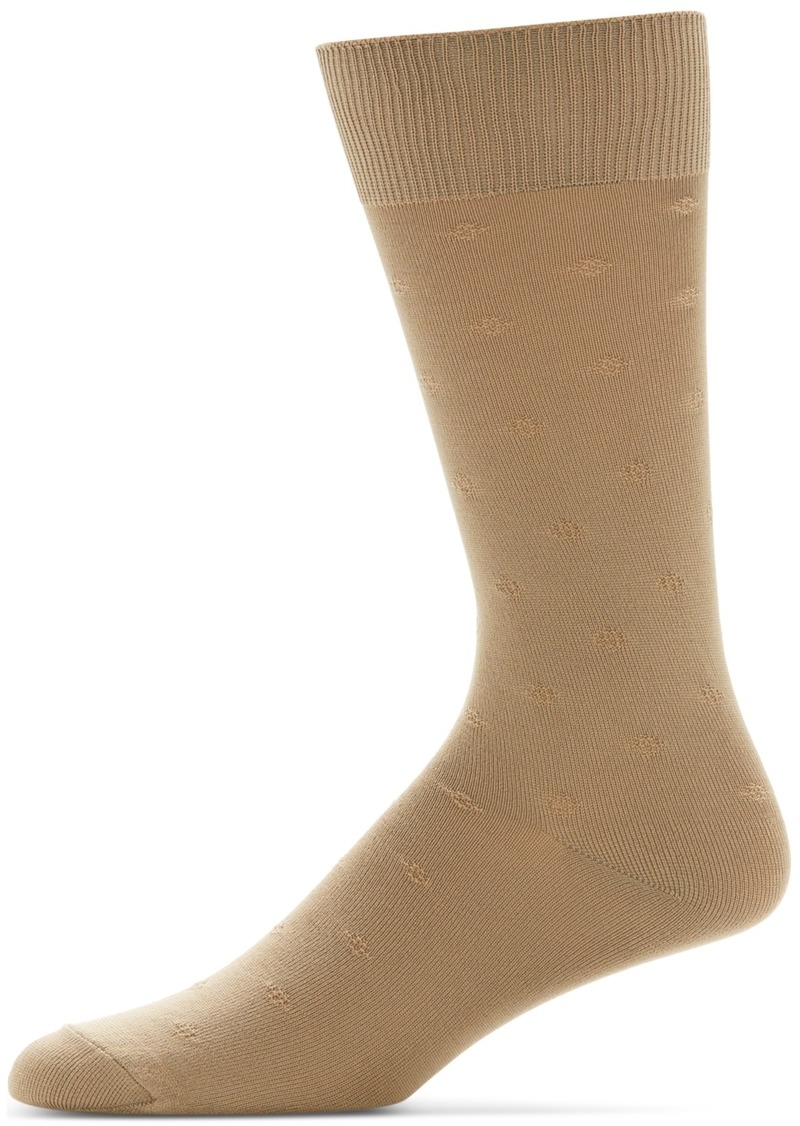 Perry Ellis Men's Microfiber Dress Socks - New Camel