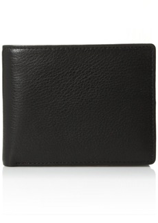 Perry Ellis Portfolio Men's Park Avenue Leather Wallet With Passcase