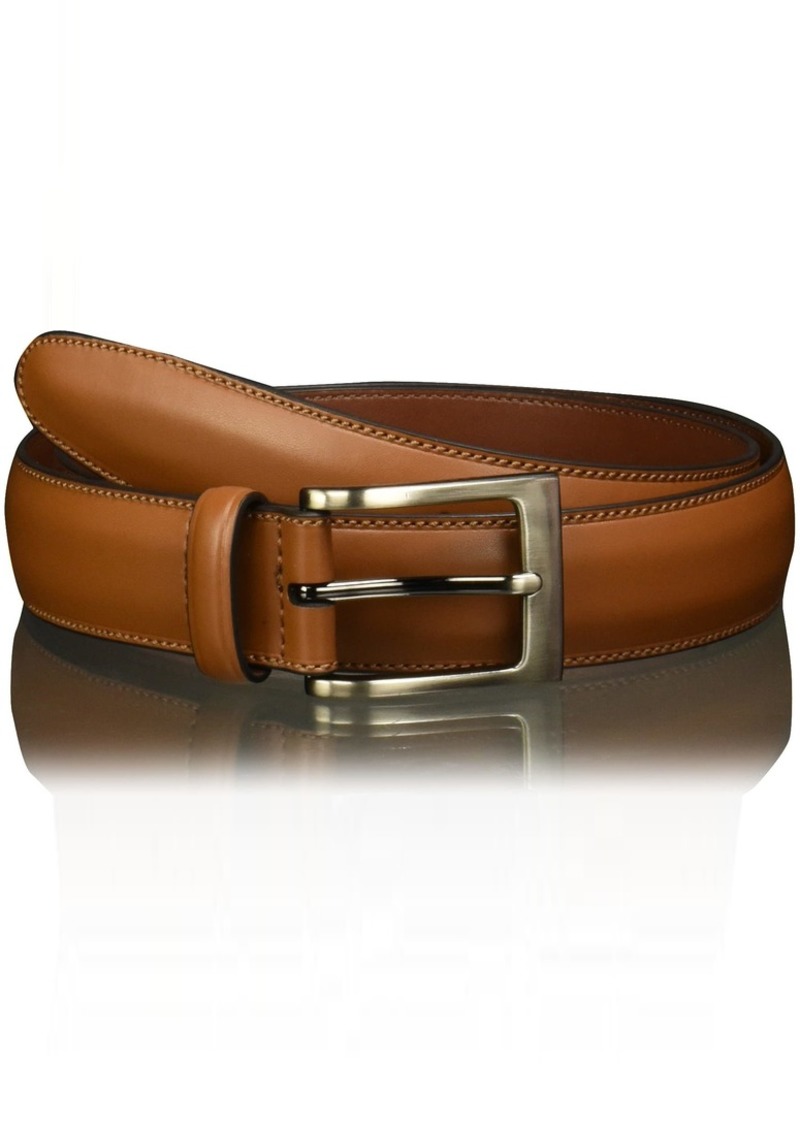 Perry Ellis Leather Men's Belt (Sizes 30-54 Inches Big & Tall)