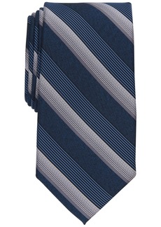 Perry Ellis Men's Preston Classic Stripe Tie - Navy