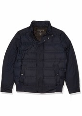 Perry Ellis Men's Quilted Puffer Jacket