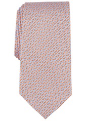 Perry Ellis Men's Rova Geo-Print Tie - Magenta