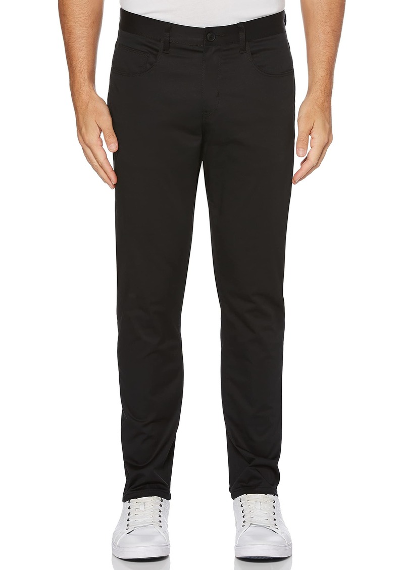 Perry Ellis Men's Slim Fit Stretch Satin 5-Pocket Pant