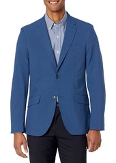 Perry Ellis Men's Slim Fit Machine Washable Suit Jacket Bay Blue-4ESJ4416  Regular