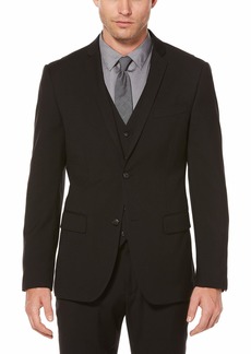 Perry Ellis Men's Slim Fit Solid Suit Jacket Performance Stretch Wrinkle Resistant Fabric