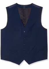 Perry Ellis Men's Slim Fit Solid Textured Suit Vest