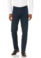 Perry Ellis Men's Slim Fit Stretch 5-Pocket Stain Repellent Twill Pant Dark Sapphire/DHB 31W X 30L