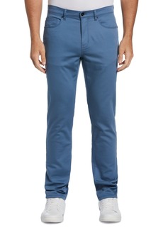 Perry Ellis Men's Slim-Fit Stretch Knit 5-Pocket Pants - Copen Blue