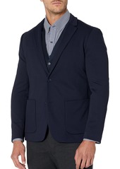 Perry Ellis Men's Slim Fit Stretch Texture Knit Jacket  Extra Large