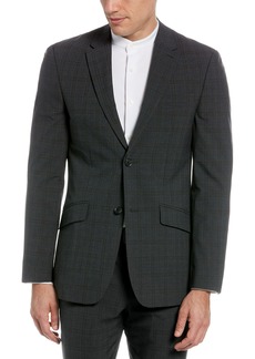 Perry Ellis Men's Slim Fit Stretch Tonal Plaid Suit Jacket  /42 Regular